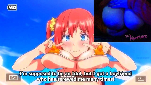 Big Tits Goth MILF Watching Hentai - Imaria Episode 3 - Hentai with Ivy Adventure