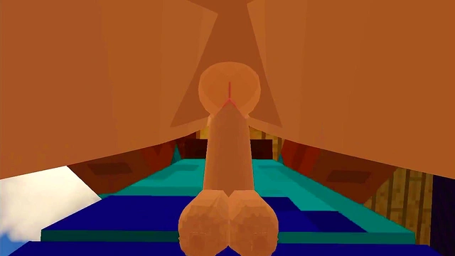 Fucking MILF's juicy pussy / Minecraft Jenny mod