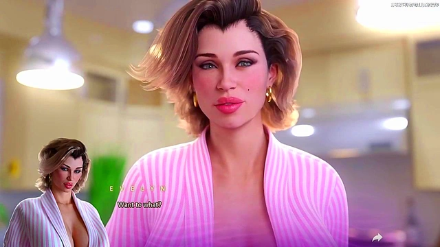 Apocalust Developed By Psychodelusional - Hot Milf Fingers Her Sexy Stepmom's Hairy Pussy