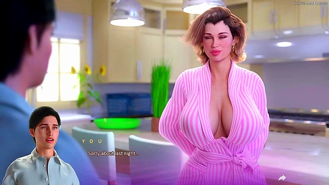 Apocalust Developed By Psychodelusional - Hot Milf Fingers Her Sexy Stepmom's Hairy Pussy