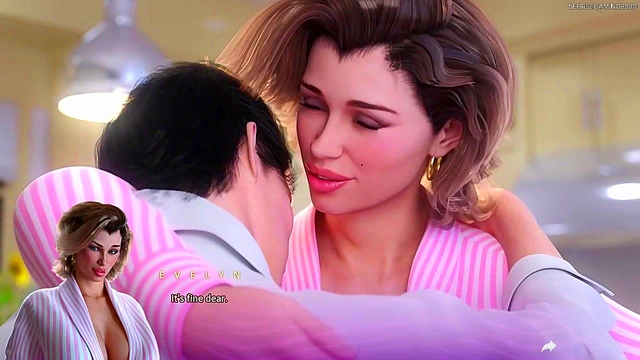 Apocalust Developed By Psychodelusional - Hot Milf Fingers Her Sexy Stepmom's Hairy Pussy