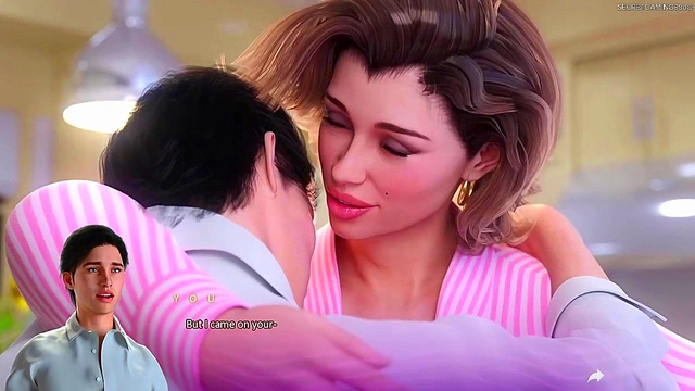 Apocalust Developed By Psychodelusional - Hot Milf Fingers Her Sexy Stepmom's Hairy Pussy