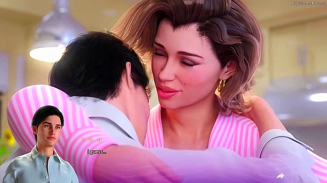 Apocalust Developed By Psychodelusional - Hot Milf Fingers Her Sexy Stepmom's Hairy Pussy