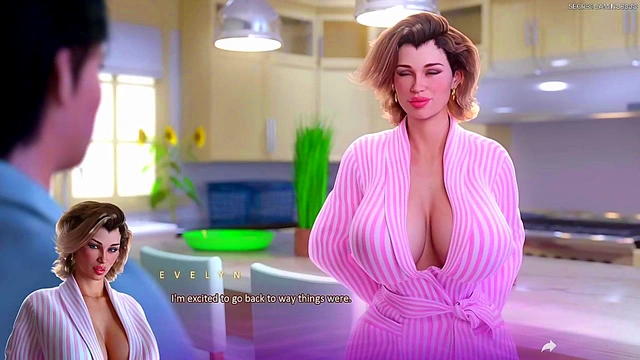 Apocalust Developed By Psychodelusional - Hot Milf Fingers Her Sexy Stepmom's Hairy Pussy