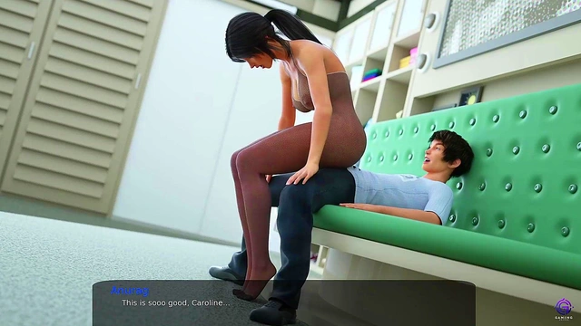 Stepsister Helped Me Cum After Seeing My Big Cock - 3D Hentai Animated Porn - Milfy City