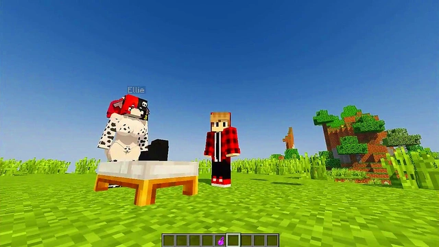 I'm going to fuck this MILF dressed as a cow really hard / Jennys mod hentai