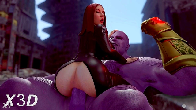 Black Widow 2 - Dressed'No Particle Effects milf big tits hentai