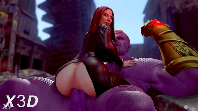 Black Widow 2 - Dressed'No Particle Effects milf big tits hentai