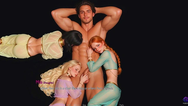 Hot Wife Gives Me Wet Sloppy Blowjob In Kitchen - 3D Hentai Animated Porn - Mila AI