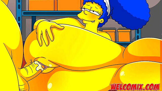 Margy is a hot maid! The hot cleaning lady - The Simptoons Hentai