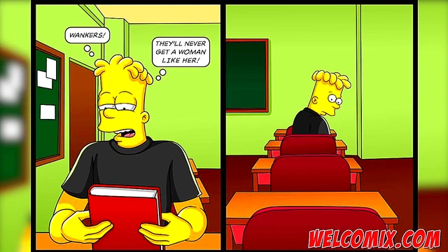 Margy is a hot maid! The hot cleaning lady - The Simptoons Hentai