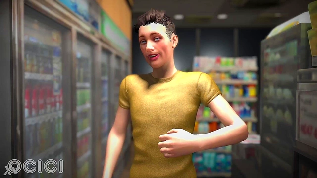 Showtime (Virtamate) - Threesome Sex Blowjob - 3D Porn - OCICI