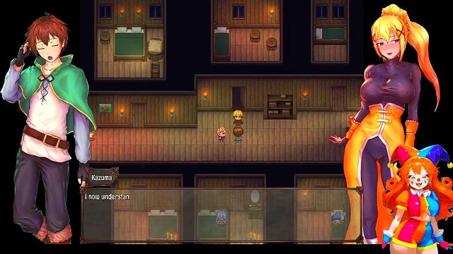 Part 4 - Konosuba hentai game : This godness corrupted our horny world