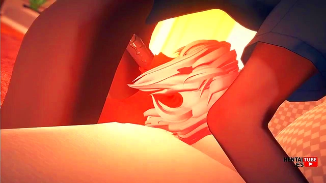 Danda Dan Hentai - Aira Shiratori mouth fucked