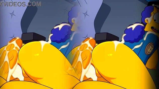 Marge Simpson Unfaithful Slut VR Hentai Compilation