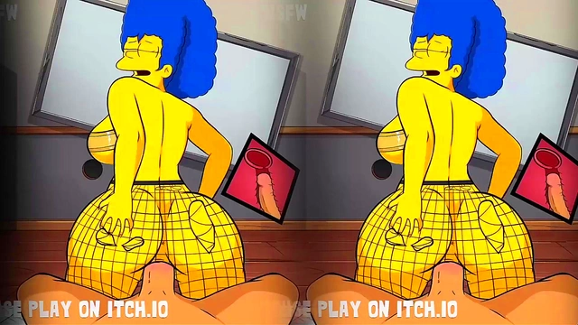 Marge Simpson Unfaithful Slut VR Hentai Compilation