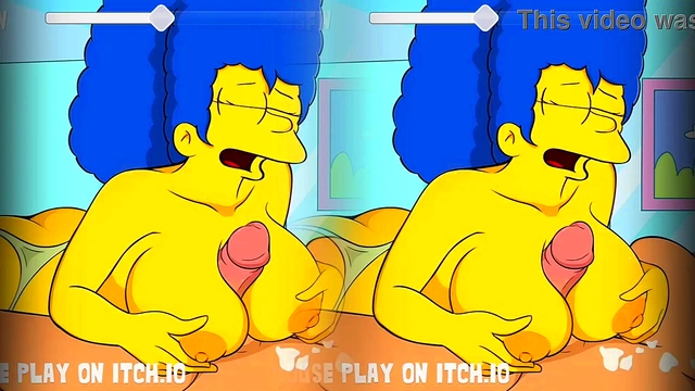 Marge Simpson Unfaithful Slut VR Hentai Compilation