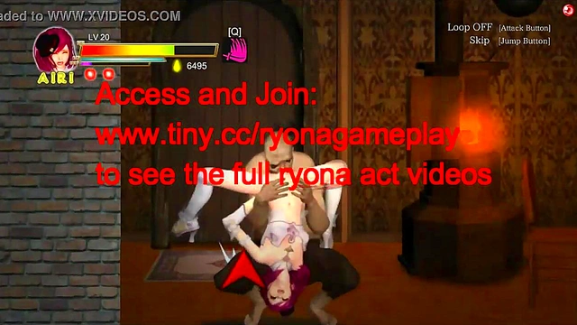 Airi hentai girl having sex with men and soldiers in Guilty Hell new gameplay hentai /