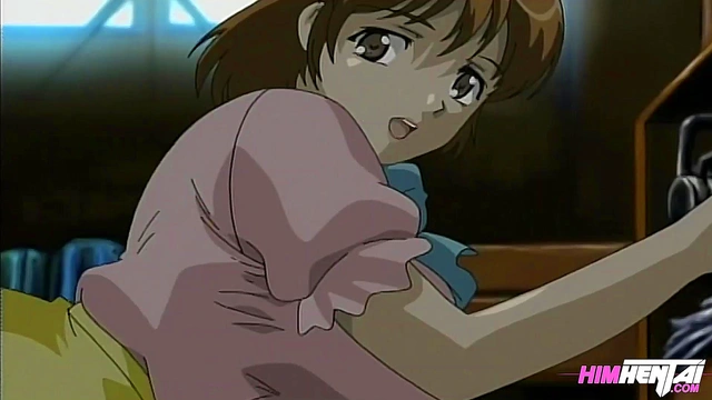 I fuck the secretary in the warehouse - Hentai uncensored