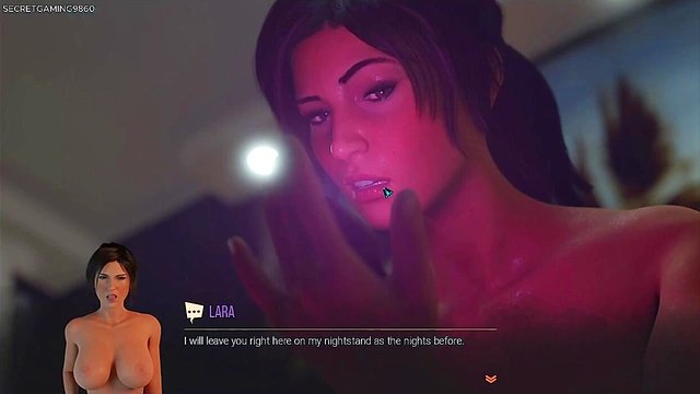 Croft Adventures Developed By Pix DES - Sexy Riding a Big Cock