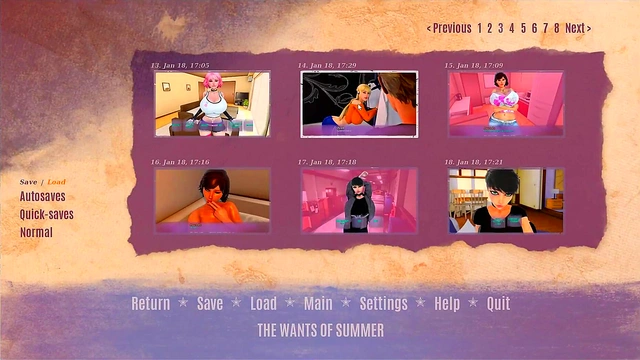 The wants of summer [Hentai game Porn Play] Ep7 hot step mom MILF is inviting us on the