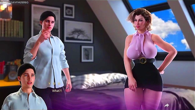 Apocalust 24 Developed By Psychodelusional - MILF Stepmom Masturbates and Finger Herself