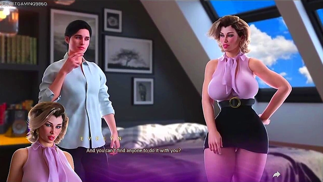 Apocalust 24 Developed By Psychodelusional - MILF Stepmom Masturbates and Finger Herself