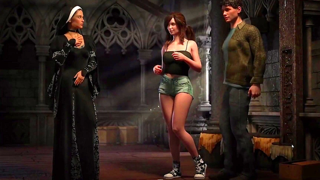 The Genesis Order - FULL GALLERY [ HENTAI Game Porn Play] Ep4 caught spying on my best