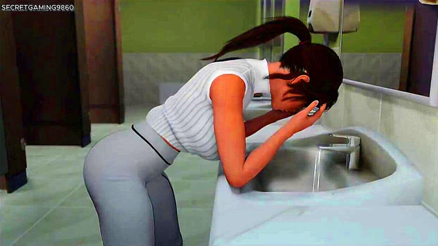 Croft Adventure 04 Developed By Pix DES - MILF melting orgasms from her first BBC