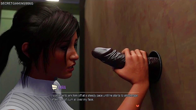 Croft Adventure 04 Developed By Pix DES - MILF melting orgasms from her first BBC