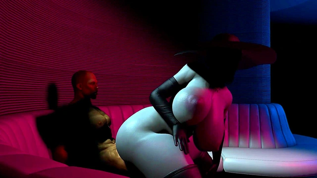 Lady Dimitrescu Bounces Her Ass on a Big Fat Dick