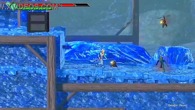 Pretty blonde in wizard lilia new hentai gameplay