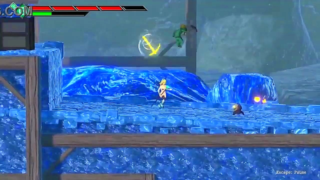 Pretty blonde in wizard lilia new hentai gameplay