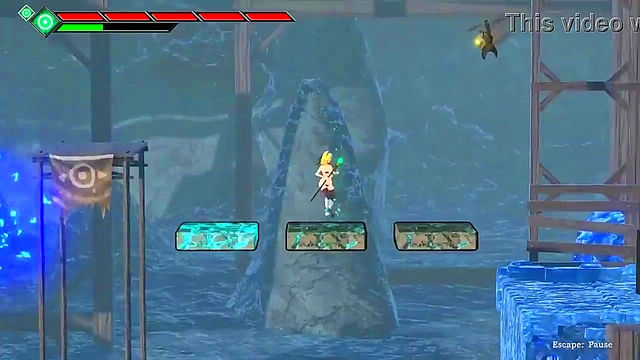 Pretty blonde in wizard lilia new hentai gameplay