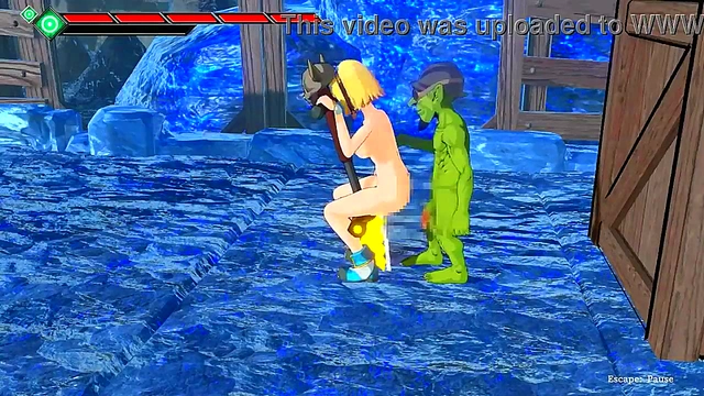 Pretty blonde in wizard lilia new hentai gameplay