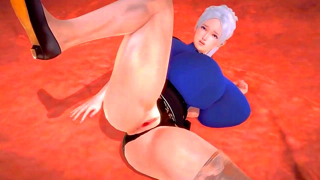 3D hentai big tit policewoman 01