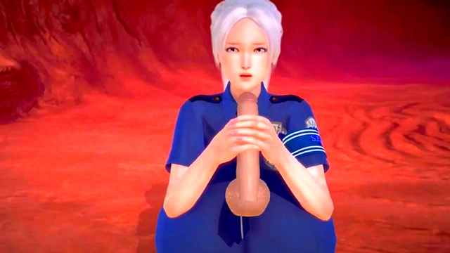 3D hentai big tit policewoman 01