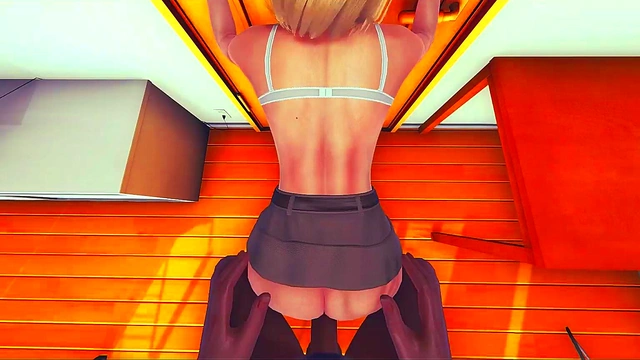 Hot Blonde Teen With Black Dick Hentai Honey Select 2