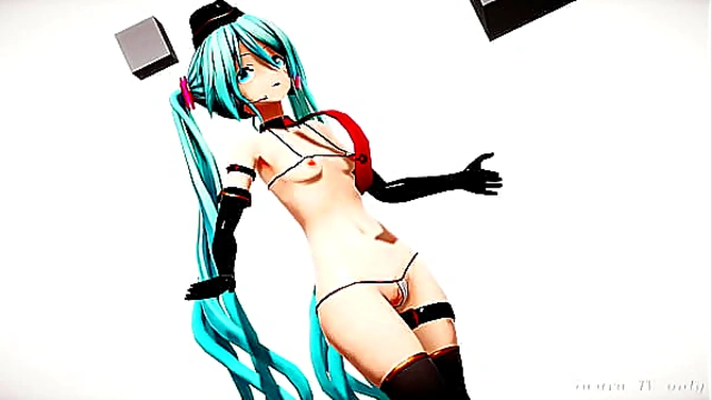 MMD Hatsune Miku Pi NK CAT Colita Hentai by [Piconano-Femto]