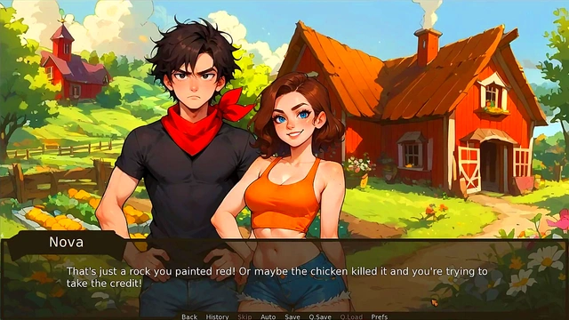 Farmer Kink [ TABOO Hentai Game ] Ep5 accidental BONER with a MILF and my step SISTER !