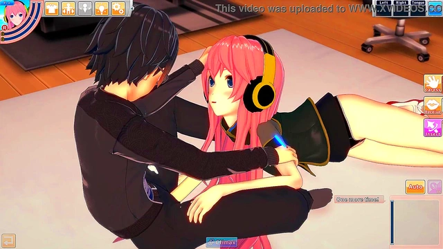 Hentai'Megurine Luka Takes Guy Home To Have A Sexy Evening