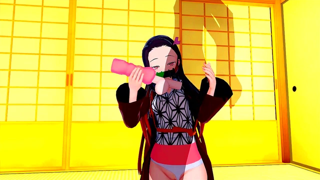 DEMON SLAYER NEZUKO NEW UPLOAD 3D HENTAI