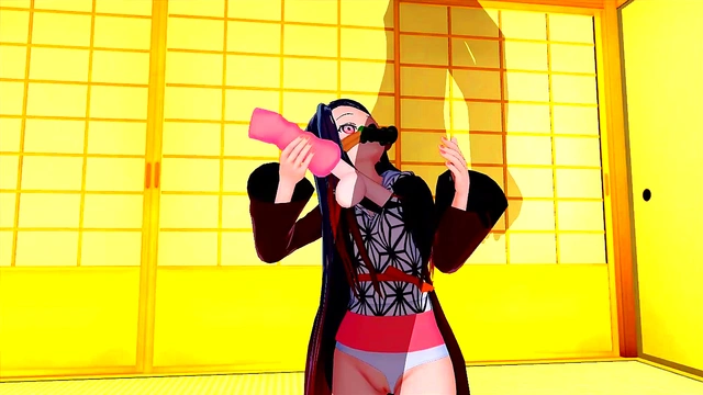 DEMON SLAYER NEZUKO NEW UPLOAD 3D HENTAI
