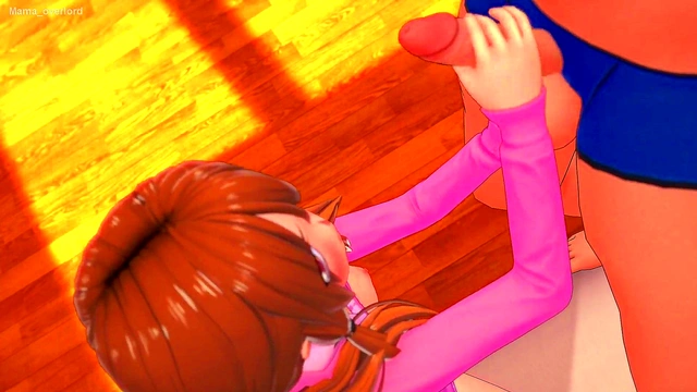 stepsister is visited and fucked by stepbrother in her room (Hentai) (Uncensored)