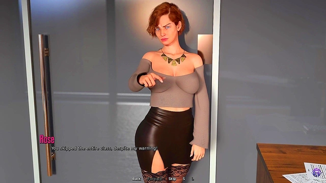 Hot Horny Teacher Giving Me Handjob After Giving Foot Massage - 3D Hentai Animated Porn -