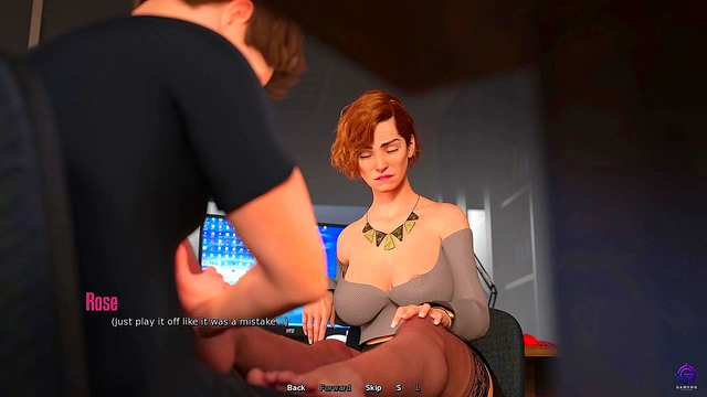 Hot Horny Teacher Giving Me Handjob After Giving Foot Massage - 3D Hentai Animated Porn -