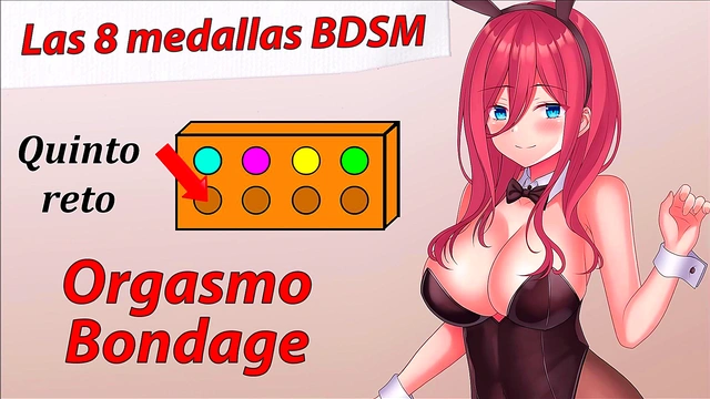JOI Role: Hentai Adventure - 5th BDSM medal'Bondage Orgasm