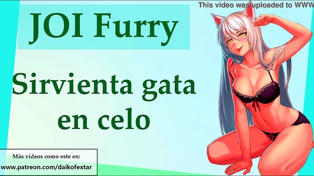JOI Furry hentai Maid maid in heat