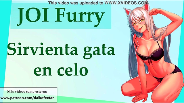 JOI Furry hentai Maid maid in heat