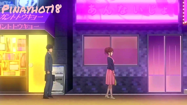 Ugly teacher going out for a date and shocked everyone to her true beauty hentai